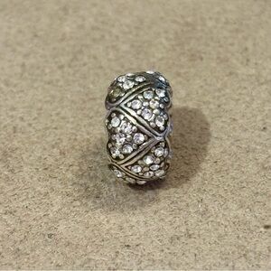 🆕Listing! 🆕 Brighton As One spacer Clear crystals in heart patterns Retired